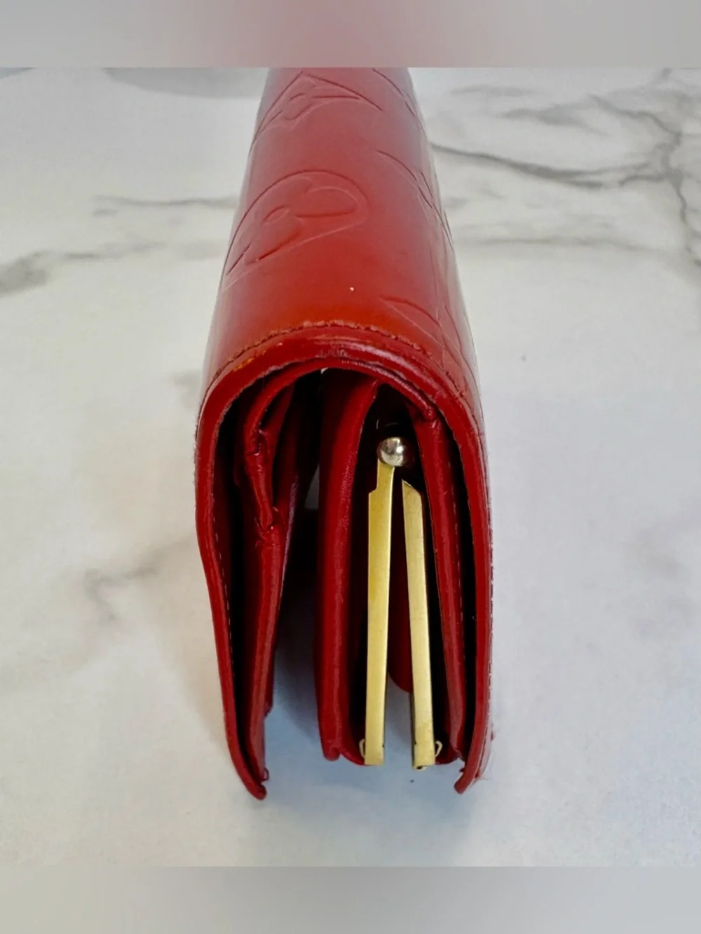 Louis Vuitton Monogram Vernis French Purse Wallet - Picture 10 of 13